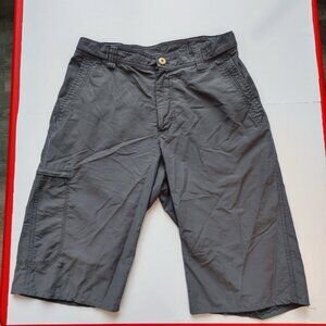 Columbia cargo shorts women's size 8 grey outdoor side pocket